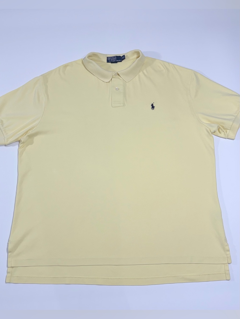 Polo by Ralph Lauren Pale Yellow Polo with Navy Pony